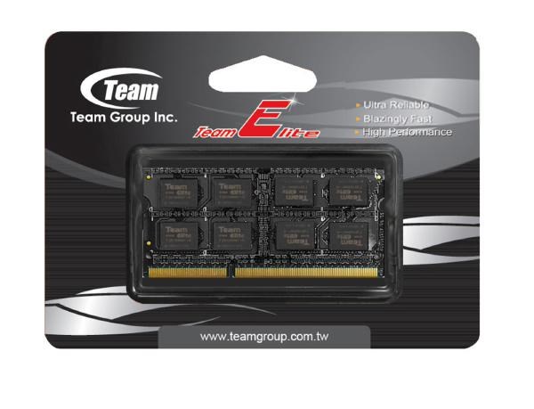 Team Group 4GB (1x4GB) DDR3L-1600MHz PC3L-12800 204Pin Sodimm CL11 (11-11-11-28) 1.35V, Elite Memory