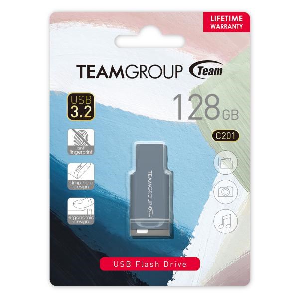 Team C201 Usb3.2 Morandi Color Flash Drive 128GB