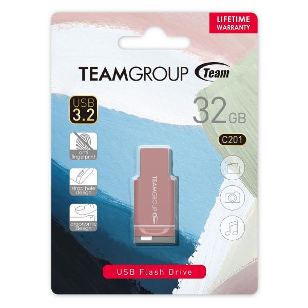 Team C201 Usb3.2 Morandi Color Flash Drive 32GB