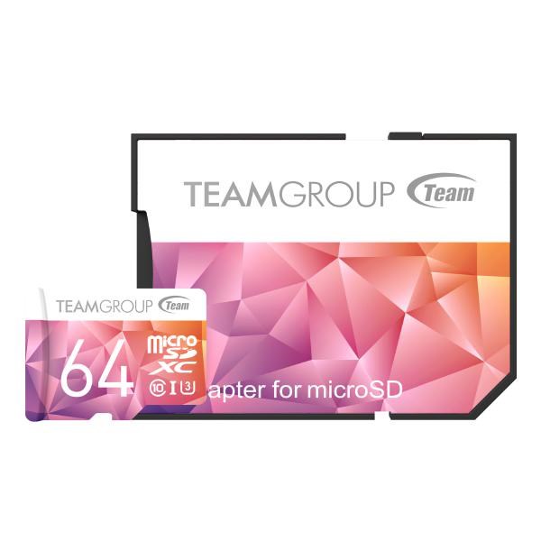 Team Colour Card Ii Micro SDHC Uhs-1 U3 64G 90/45 R/W
