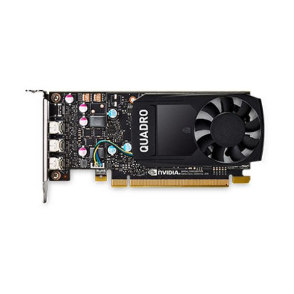 Leadtek Quadro P400 Work Station Graphic Card Pcie 2GB DDR5, 3H (mDP), Single Slot, 1xFan, Atx, Low Profile