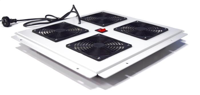 4Cabling Replacement 4 Way Fan Unit Suitable For 4Cabling Outdoor Ventilated Freestanding Cabinets