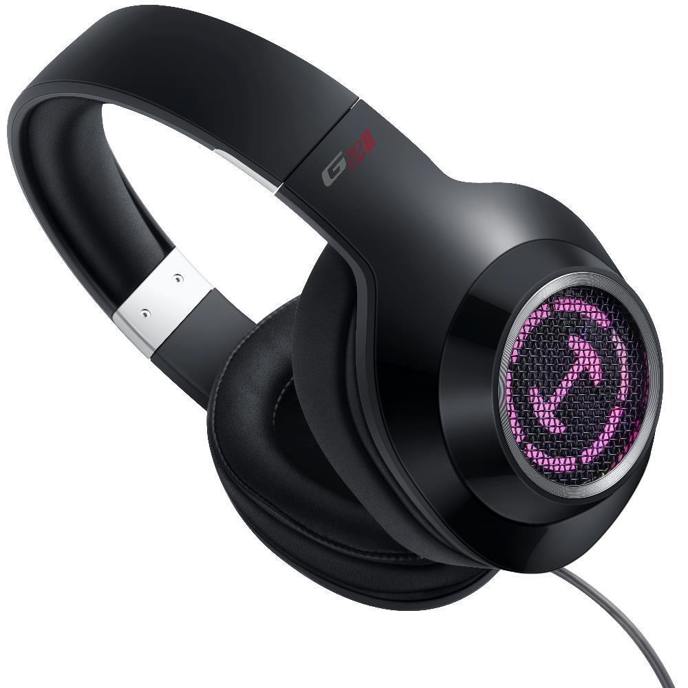 Edifier G2ii 7.1 Surround Sound Usb Gaming Headset With Microphone, RGB Lighting, 360 Degree Surround Sound Effects, 50MM NdFeB- Black