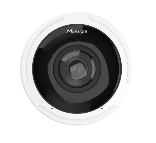 MileSight 8MP 360 Fisheye Camera, Fixed Lens, 15M Ir Distance, PoE, Ip67, Ik10