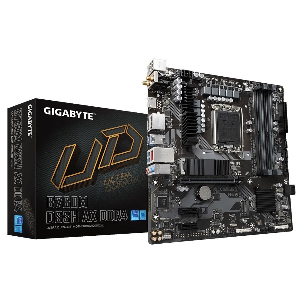 Gigabyte Gig MBD Ga-B760m-Ds3h-Ax