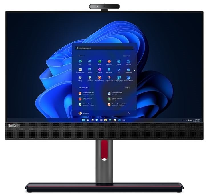 Lenovo ThinkCentre M90a Gen 5 12SH001FAU All-in-One Computer - Intel Core i7 14th Gen i7-14700 - 16 GB - 512 GB SSD - 23.8" Full HD Touchscreen - Desktop - Black
