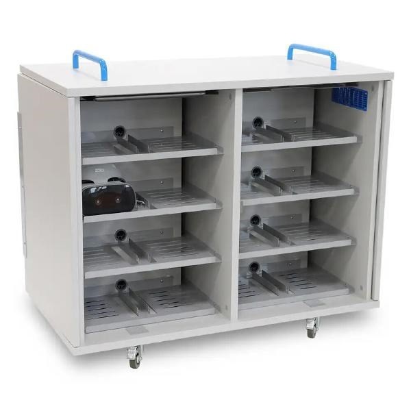 LapCabby Lyte 16 Vertical | 16 Device Mobile Charging Cabinet For VR Headsets - Usb-C - Horizontal