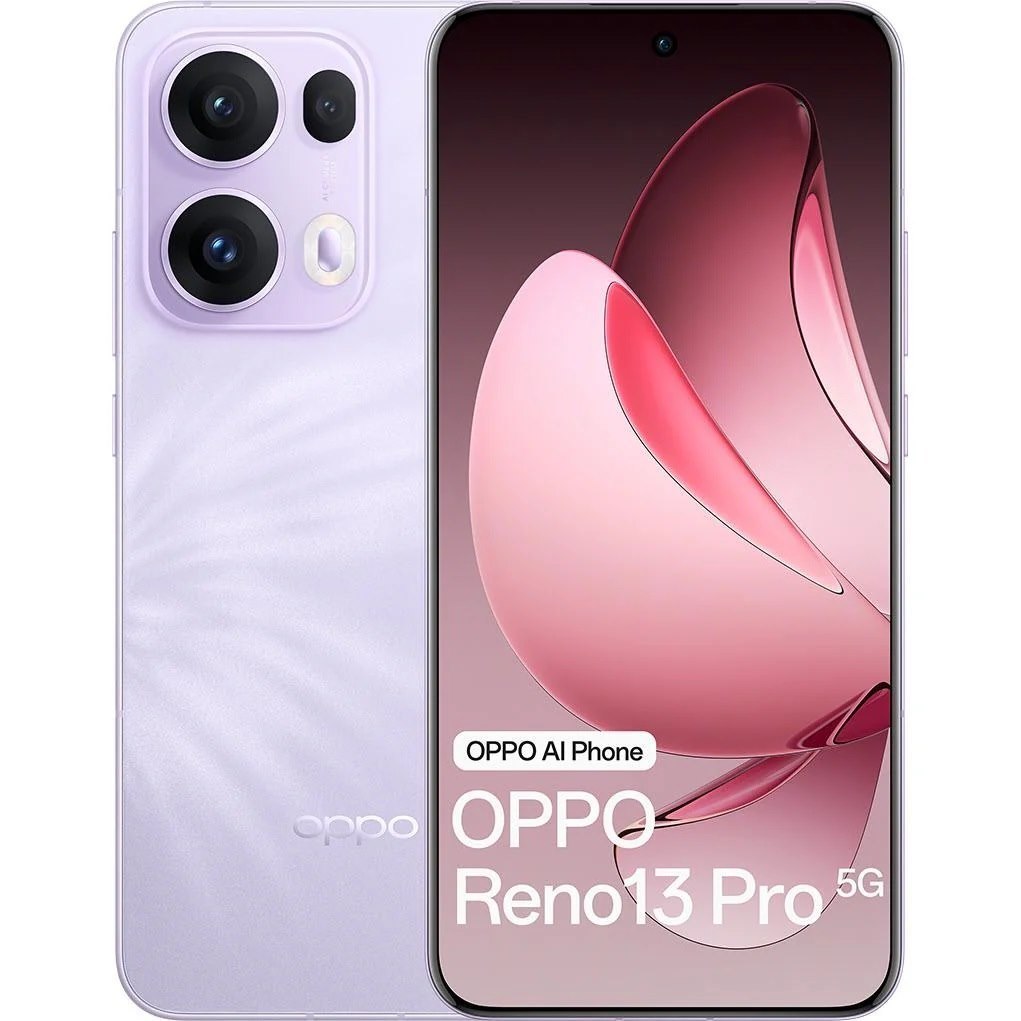 Oppo Reno13 Pro 5G - Plume Purple (Cph2697au Purple)*AU Stock*, 6.83', Full HD+, 12GB/512GB, 50MP/50MP, Dual Sim, 5800mAh, 2 Years Waranty