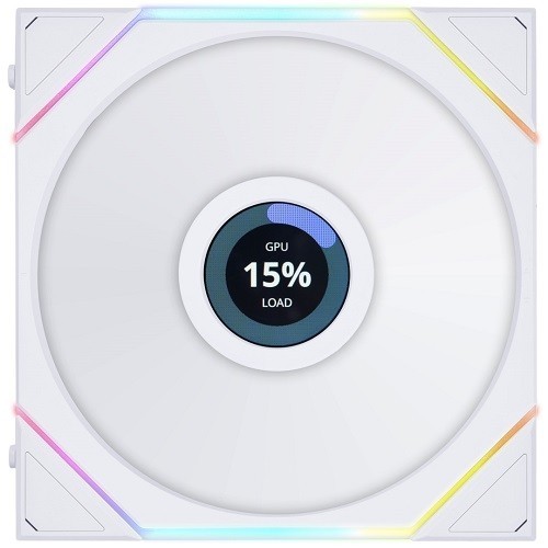 Lian-Li Lli Fan 140Mm-Uni-Fan-Rtl-Lcd-White