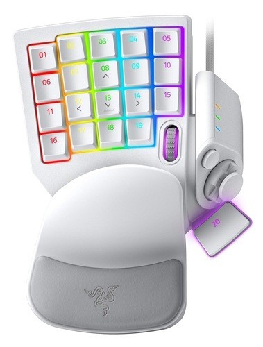 Razer RZR KBD Tartarus-Pro-Mercury-White