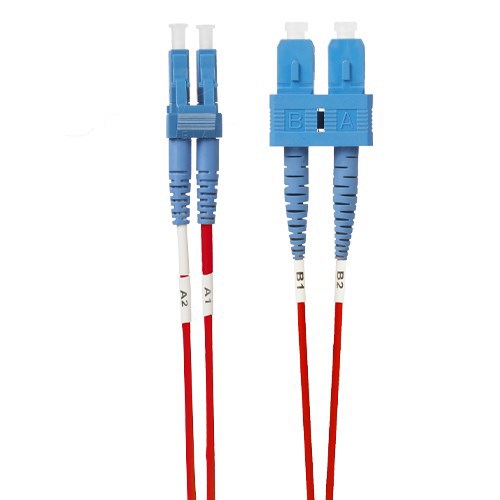 4Cabling 10M LC-SC Os1 / Os2 Singlemode Fibre Optic Cable | Red