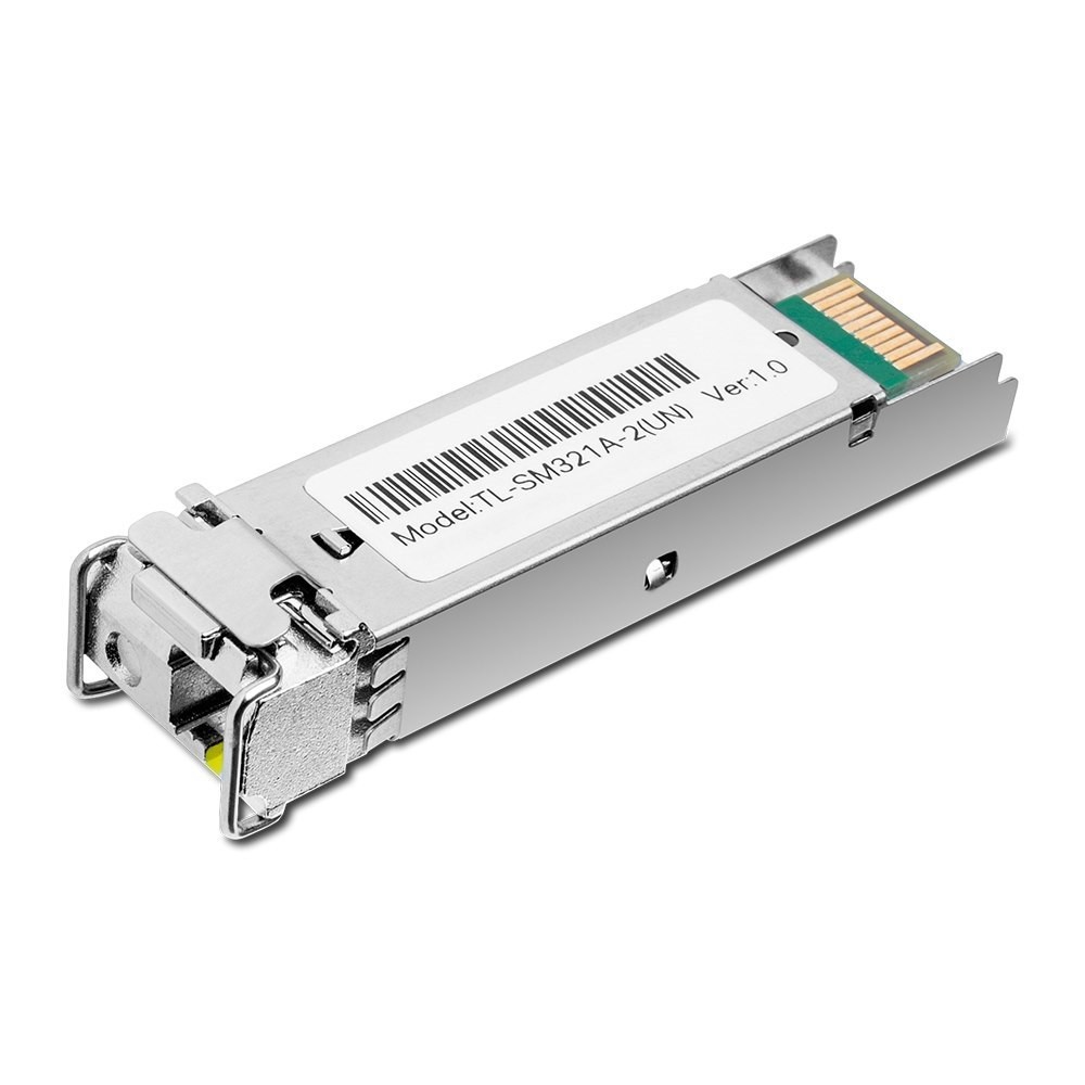 TP-Link | Sm321a-2 | Omada Gigabit Single-Mode WDM Bi-Directional - SFP Module, LC Connector, TX:1550nm/RX:1310nm, Single-Mode, 2KM