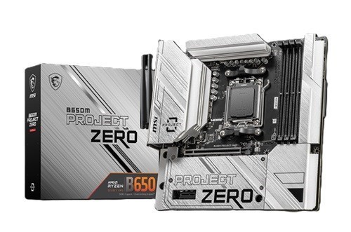 Msi B650M Project Zero Motherboard