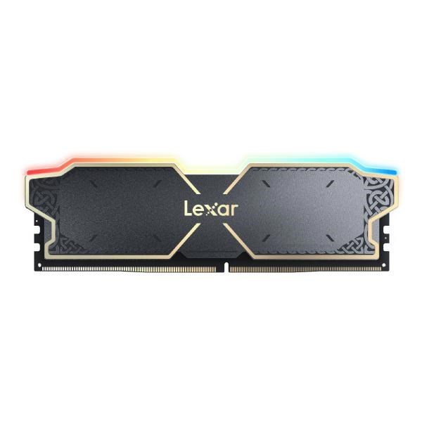 Lexar Thor RGB U-Dimm DDR5 6000 32GB Kit(16Gb*2), CL38, Black, Dual Pack, Limited Lifetime Warranty
