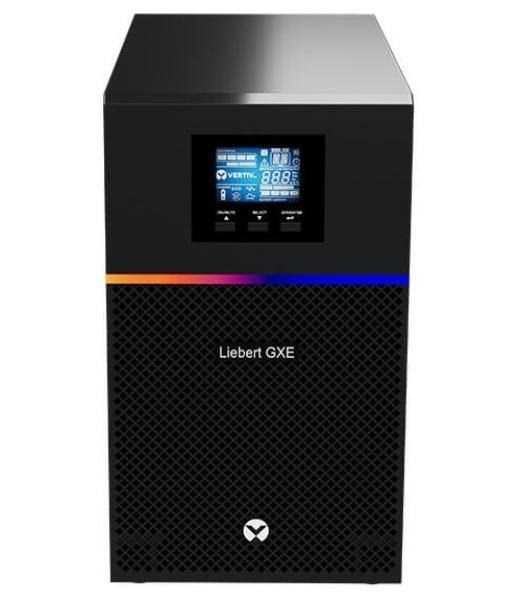 Vertiv Liebert Gxe3-3000Imt, 3000Va 2700W 230V, Double Conversion Ups, 0.9 PF Tower, 8 X Iec60320 C13, 1 X Iec60230 C19, Single Phase