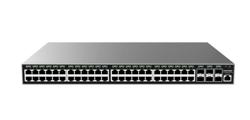 Grandstream Ipg-Gwn7806p Smart Dynamic PoE Output To Power Ip Phones, Ip Cameras, Wi-Fi Access Points And Other. PoE Endpoints.