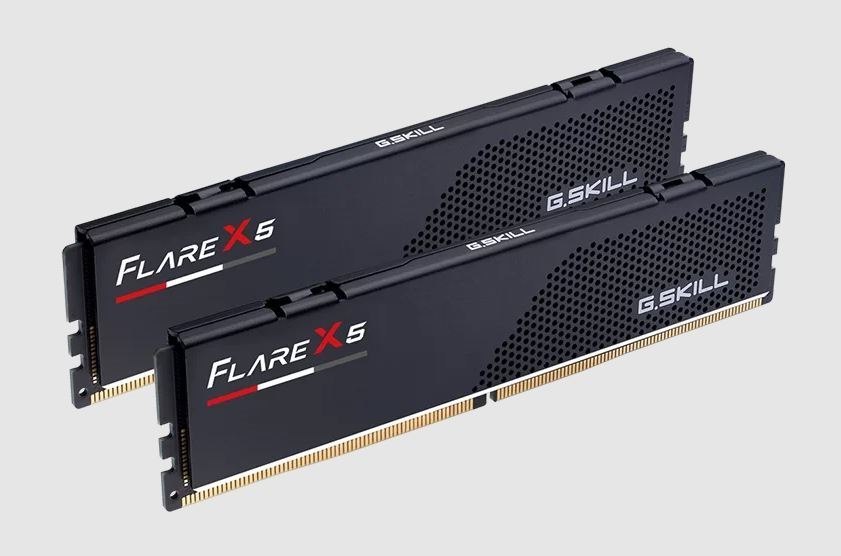 G.Skill F5-6000J3648D16GX2-FX5 32GB (2 X 16GB)/ DDR5 6000 MT/s/ Timings 36-48-48-96/ Voltage 1.25V/ Flare X5