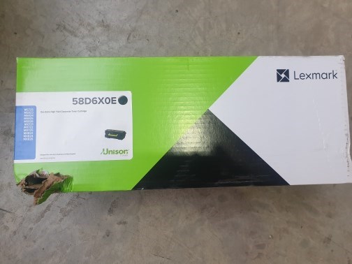 Lexmark 58D6x0e BLK Extra High Toner 35K For MS722 MS823 MS826 MX721 MX826