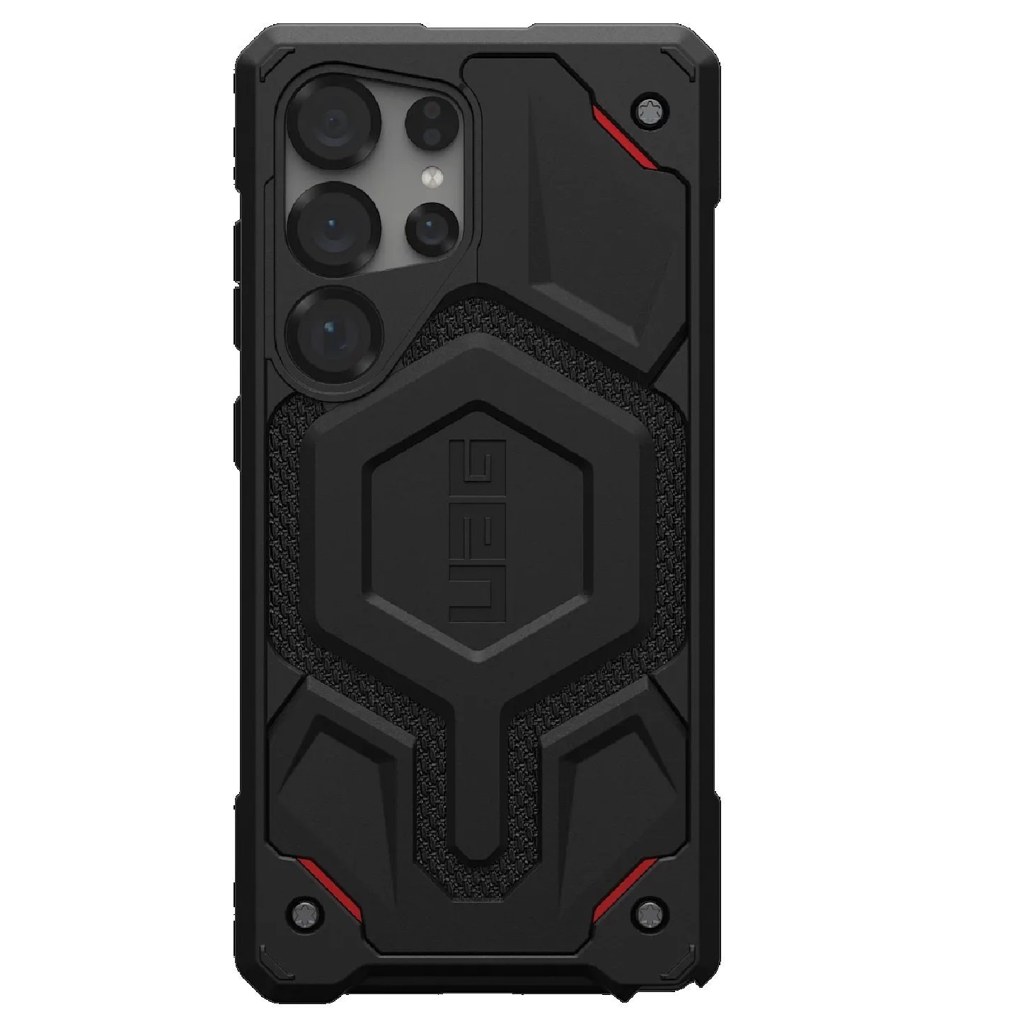 Generic Uag Monarch Pro Samsung Galaxy S25 Ultra 5G (6.9') Rugged Case - Kevlar Black (214461113940), 20FT. Drop Protection (6M), 10 Years Warranty