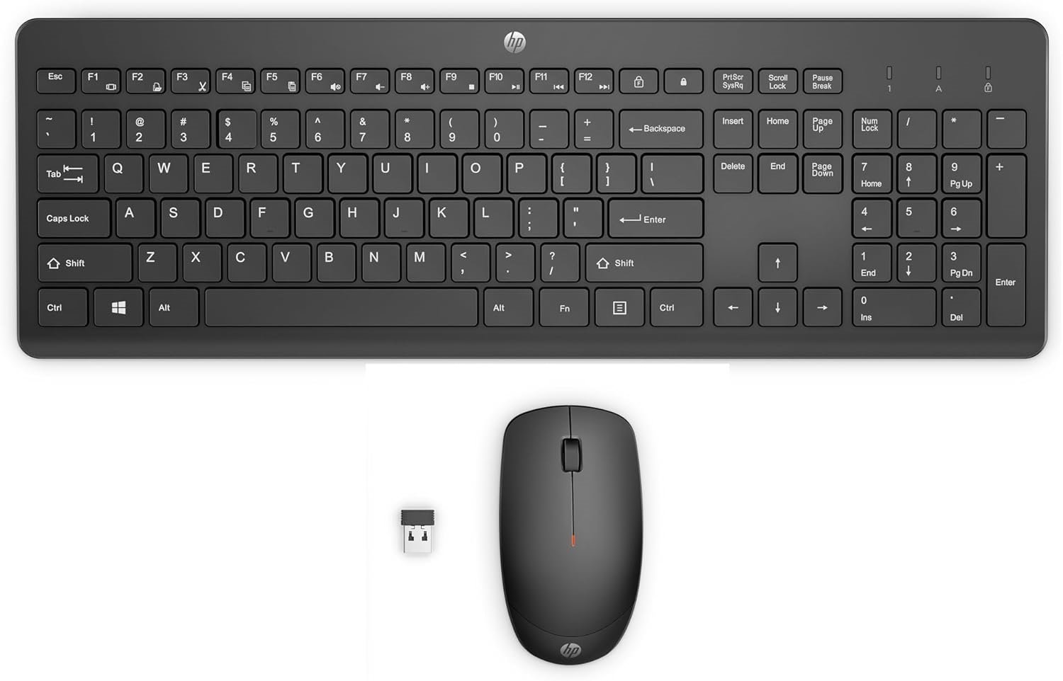 HP 230 Wireless Keyboard and Mouse Combo Set