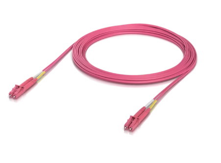 OM4 Duplex LC UPC Fiber Patch Cable 5m