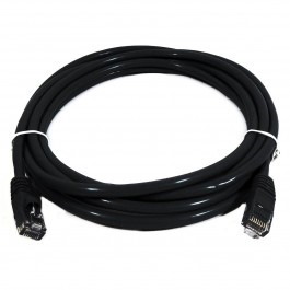 8Ware 8WR Cab Nw-Cat6a-5M-Black