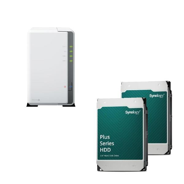 Synology Bundle Saver - DS223J X 1 + 2 X Synology Plus Drives 16TB