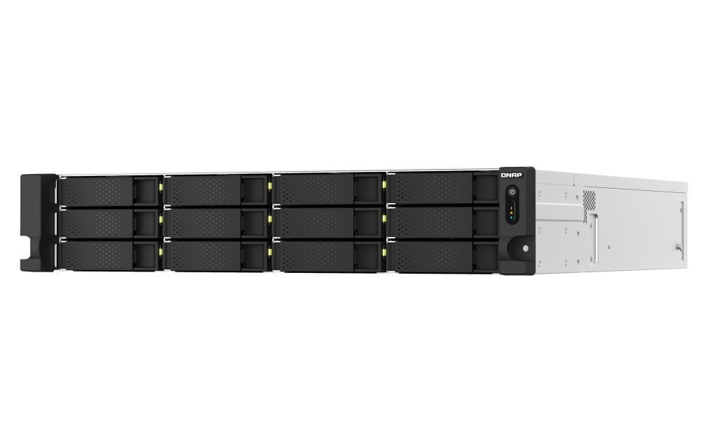Qnap 12+6 Bay Nas (No Disk) Xeon 6-Core 2.9GHz, 32GB, 10GbE RJ45(2), 2.5GbE(2), Rpsu, 5YR