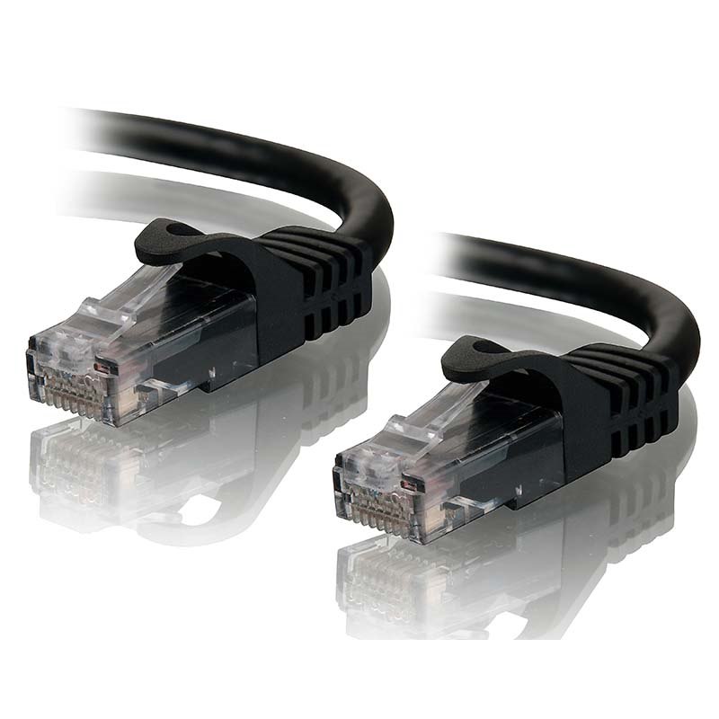 Alogic 0.5M Black CAT5e Network Cable - Moq:25