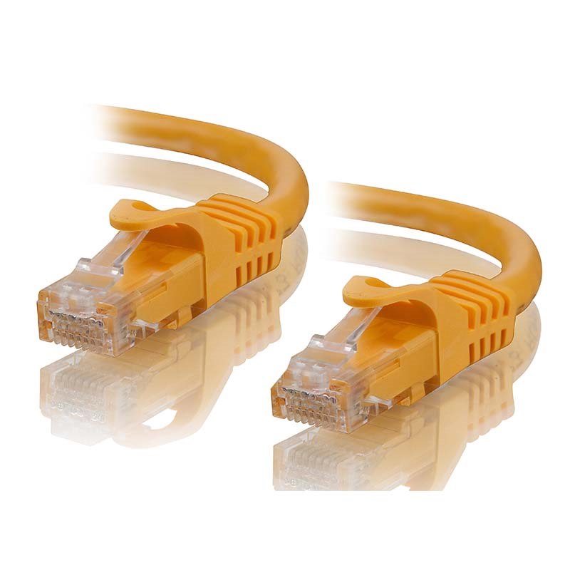 Alogic 1M Yellow CAT5e Network Cable - Moq:25