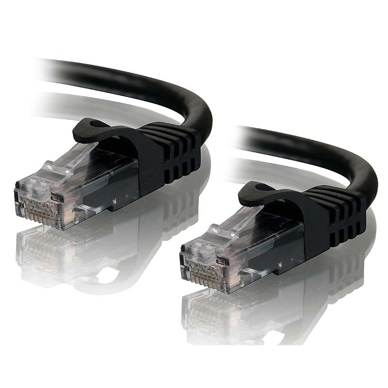 Alogic 10M Black CAT5e Network Cable - Moq:5