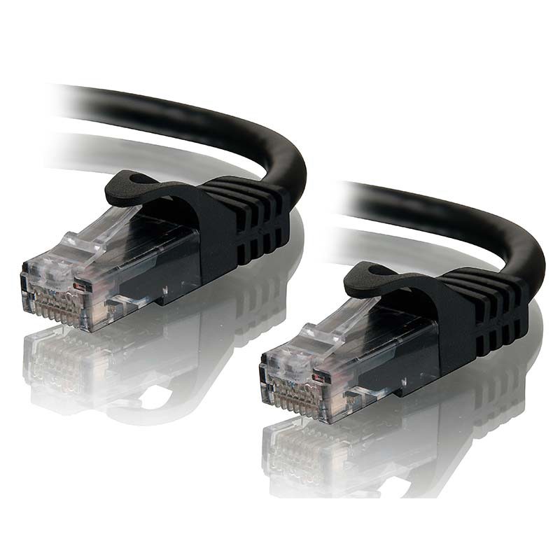 Alogic 3M Black Cat6 Network Cable - Moq:10