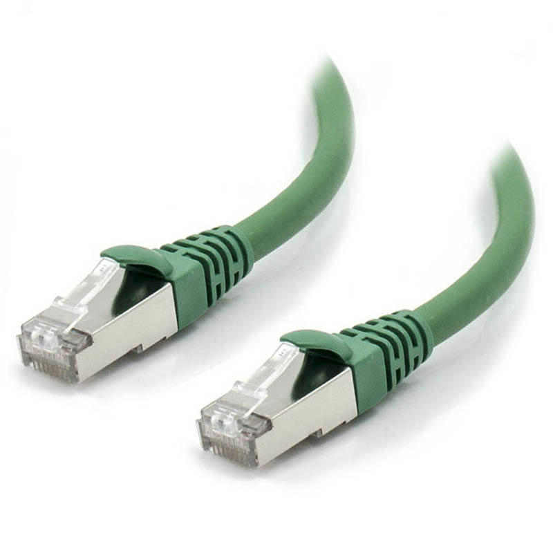 Alogic 3M Green 10G Shielded Cat6a LSZH Network Cable - Moq:4