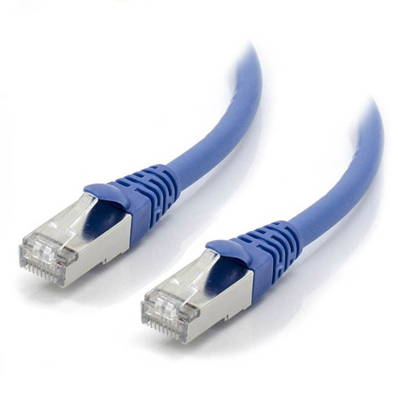 Alogic 15M Blue 10G Shielded Cat6a Network Cable - Moq:2
