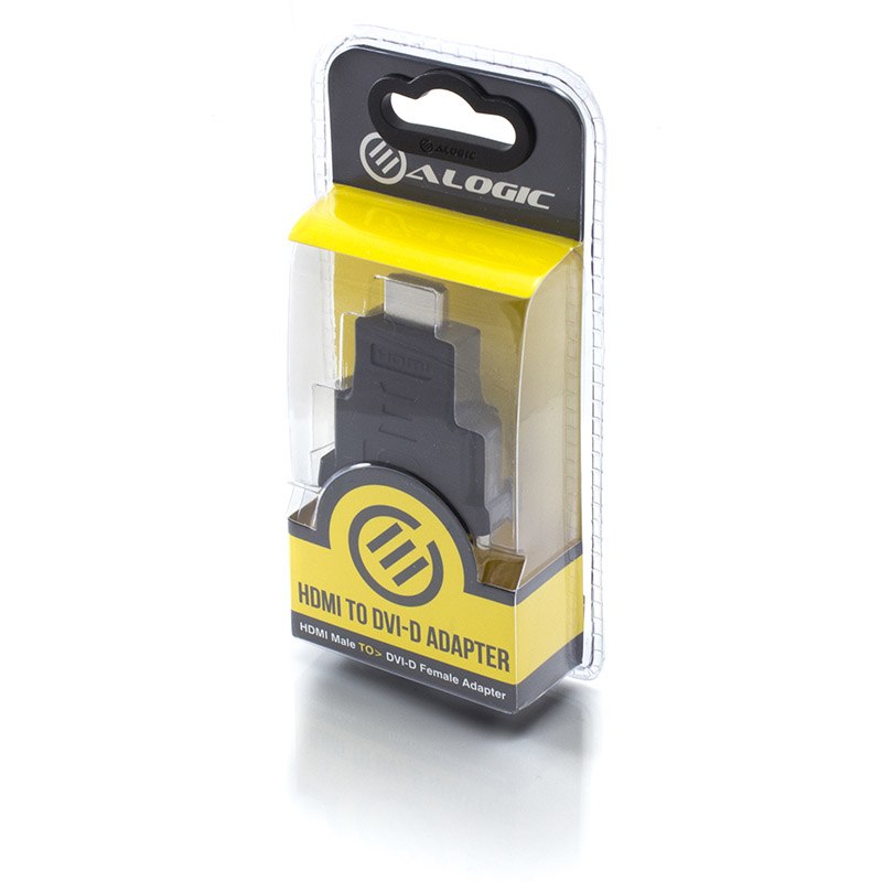 Alogic Premium Hdmi (M) To Dvi-D (F) Adapter - Male To Female - Retail Blister Packaging - Moq:7