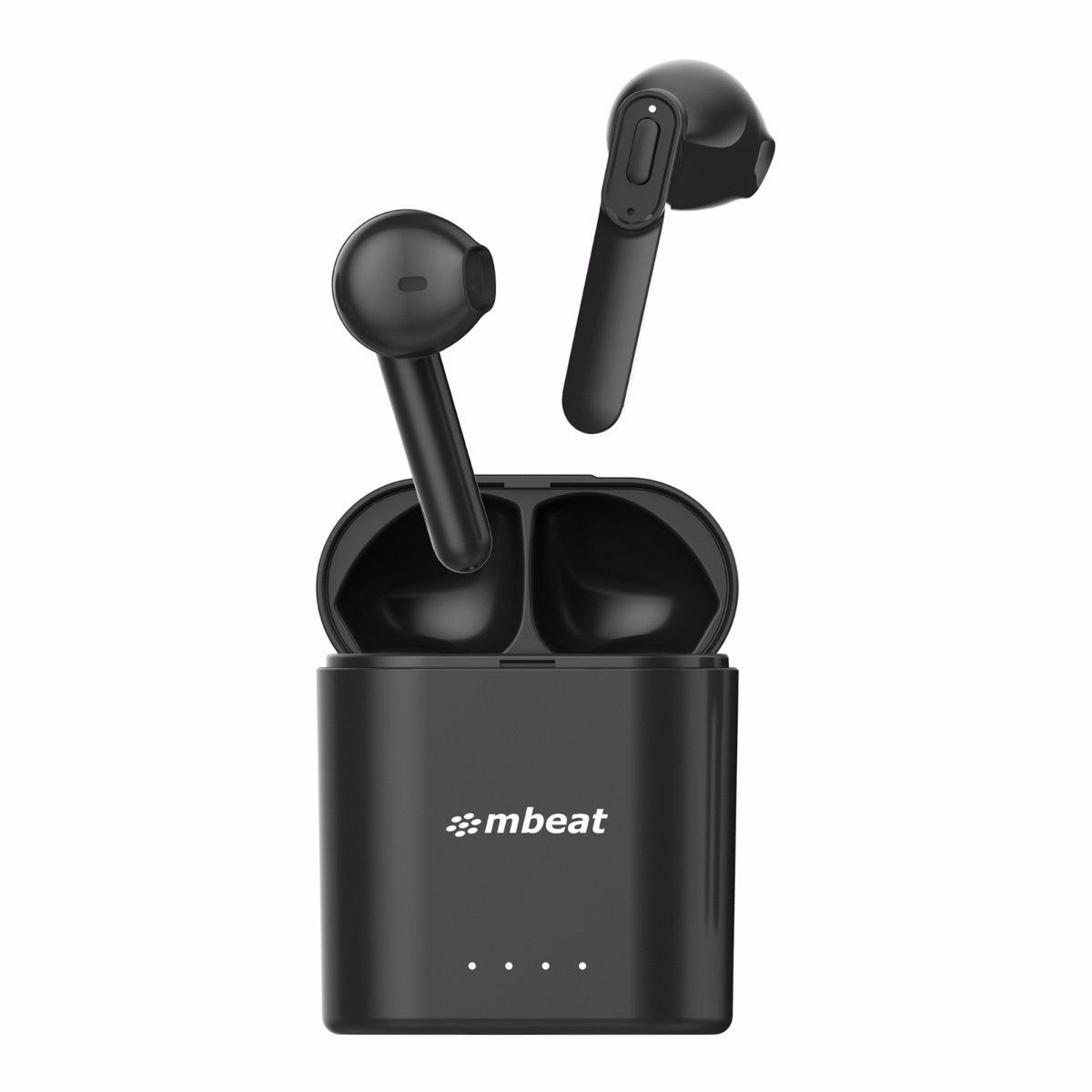 Mbeat® E1 True Wireless Earbuds - Up To 4HR Play Time, 14HR Charge Case, Easy Pair