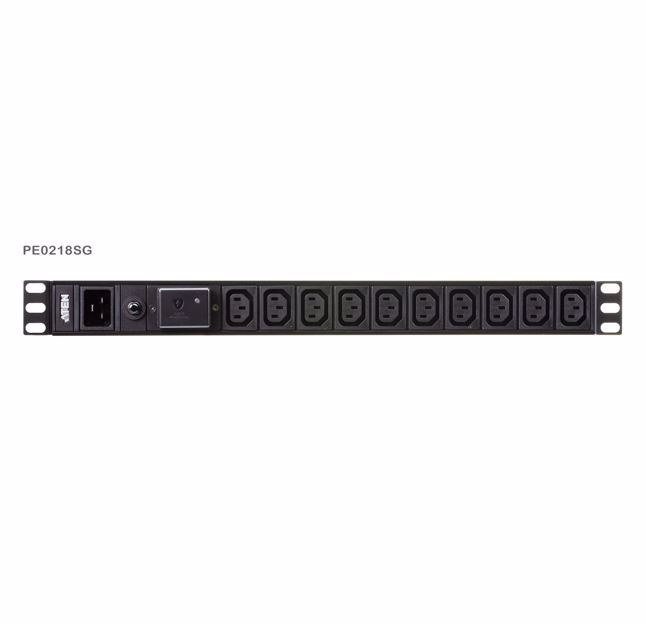 Aten 1U Basic Pdu With Surge Protection