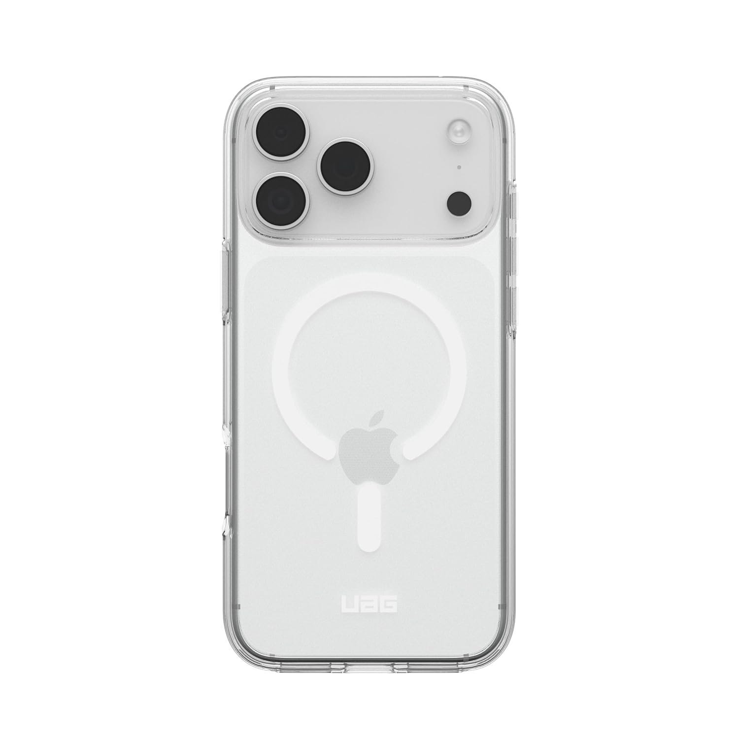 Generic Uag Scout Clear MagSafe Apple iPhone 17 Pro (6.3') Rugged Case - Ice/White (114558114341), 10Ft. Drop Protection, Impact Resistant, 10 Year Warranty