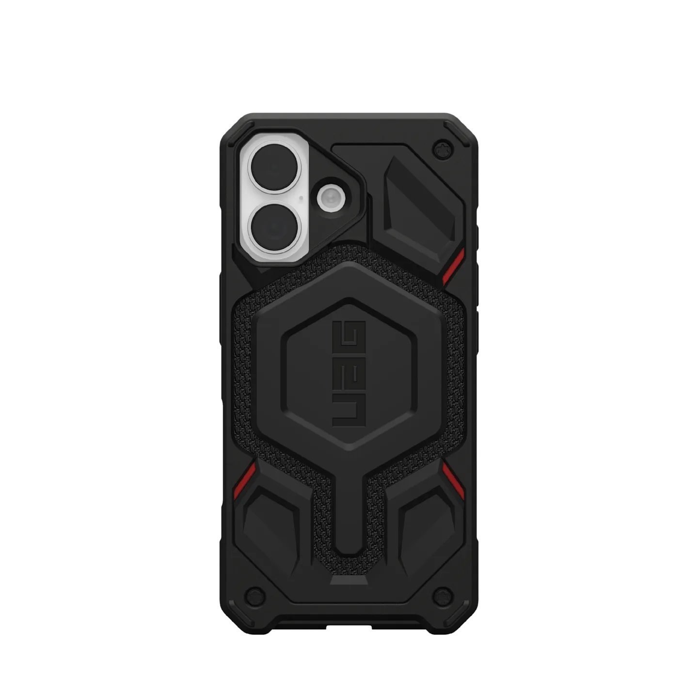 Generic Uag Monarch Pro MagSafe Kevlar Apple iPhone 17 (6.3') Rugged Case - Kevlar Black (114516113940), 25 FT. Drop Protection (7.6M), 10 Years Warranty