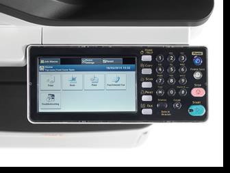 Oki MC853DNCT Colour A3 23PPM Net Dup 400SHT 4In1 Mfp+One Tray 535SHT + Cabinet