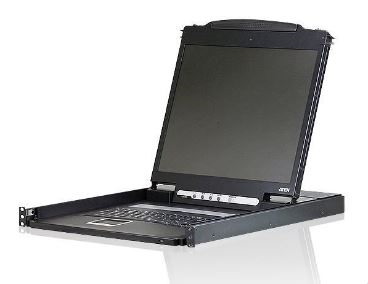 Aten (Cl1000n-Ata-Au) LCD Console 19Inch W/Usa Kb/Au Aten