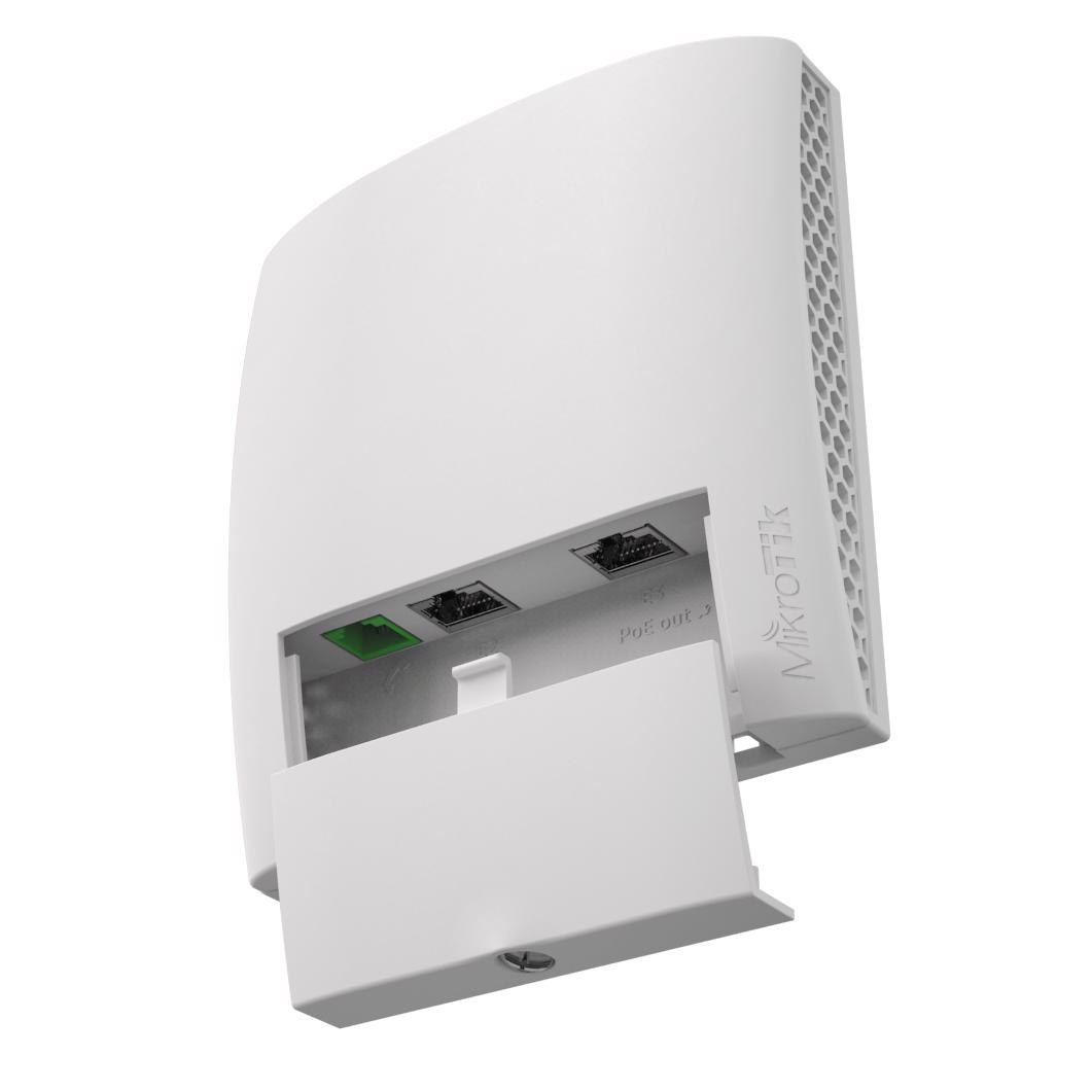 MikroTik wsAP ac lite (RBwsAP-5Hac2nD) In-Wall Dual Concurrent 2.4GHz / 5GHz wireless AP; with three Ethernet ports and RJ11 pass through