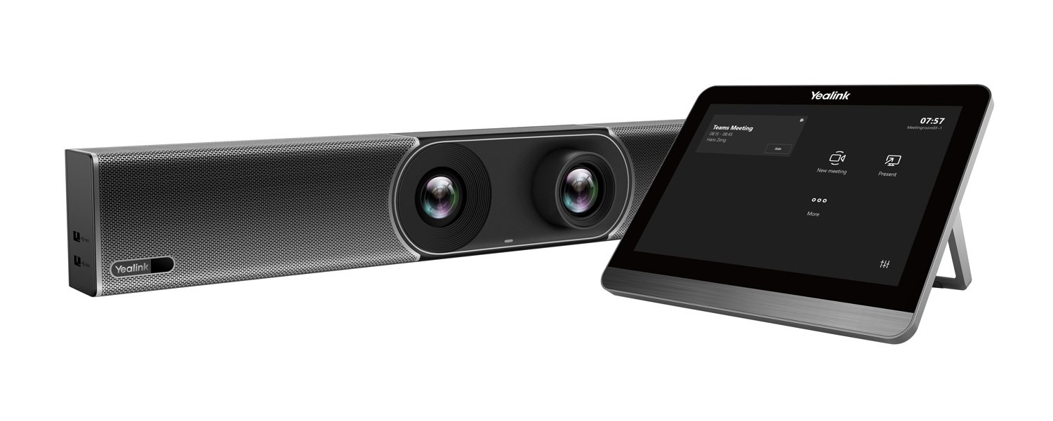Yealink A30 - Collaboration Bar For Microsoft Teams, Includes CTP18 Touch Panel And VCH51 Sharing Box (Includes 2 Years Ams)