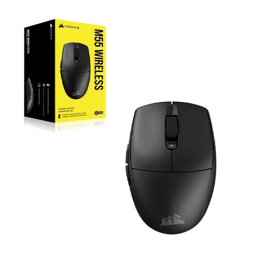 Corsair M55 Wireless Gaming Mouse (Ap) - Blacck