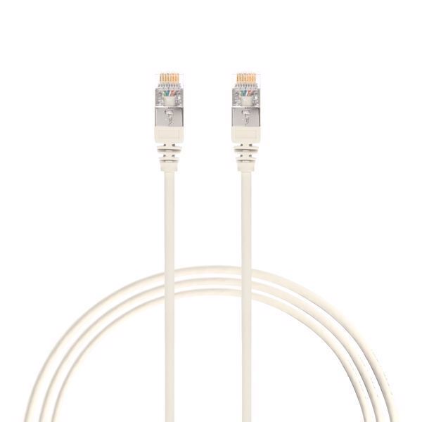 4Cabling 4M Cat 6A RJ45 S/FTP Thin LSZH 30 Awg Network Cable. White