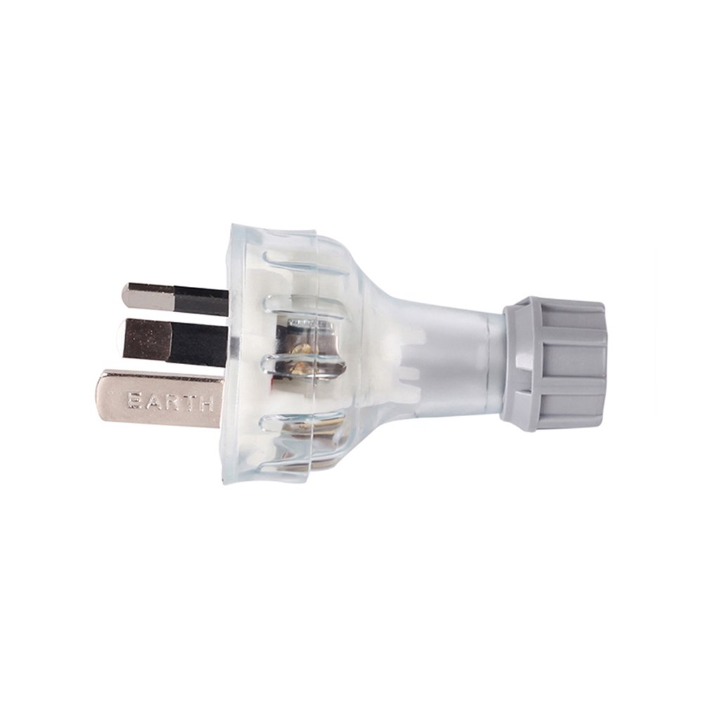 4Cabling 4C | Rewireable Plug 250V 15A Clear - 10 Pack
