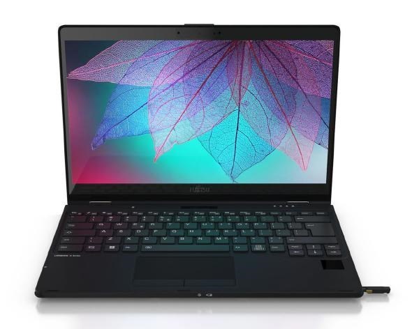 Fujitsu Lifebook U9312x Black, I5-1235U, 16GB, 256GB SSD, 13.3" FHD Touch, Lte Ready, Smart Card, FingerPrint Reader, W11P, 3YR NBD Onsite