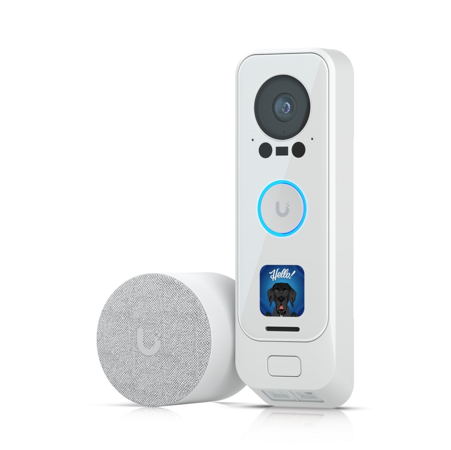 Ubiquiti UniFi Protect G4 Doorbell Pro PoE Kit-White, 5MP Cmos Camera,Night Mode Ir Up To 20ft,PoE Power, Includes PoE Chime, Ipx4, 2Yr Warr