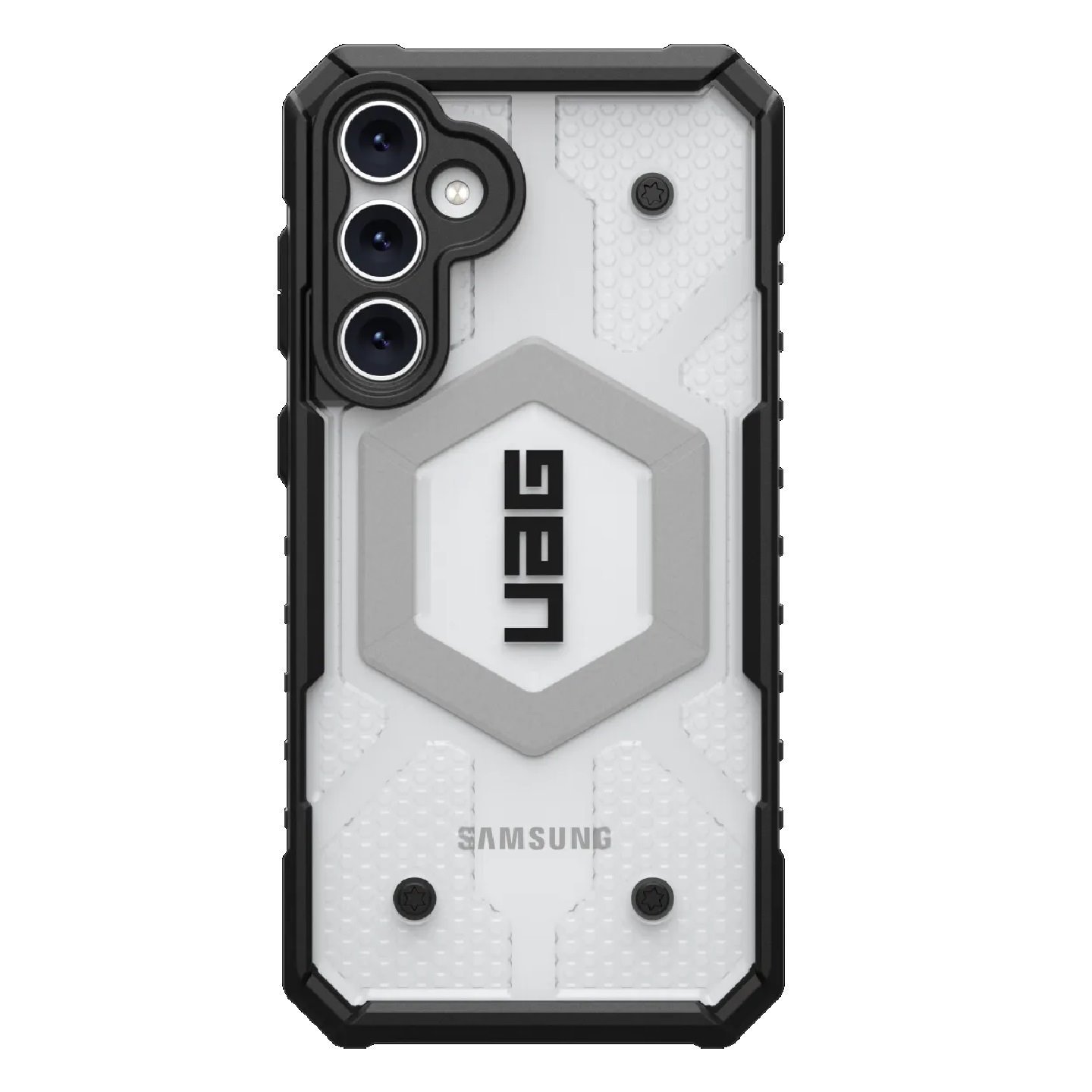 Uag Pathfinder Clear Samsung Galaxy S23 Fe Case - Ice (214410114343), 18 FT. Drop Protection (5.4M), Raised Screen Surround, Armored Shell