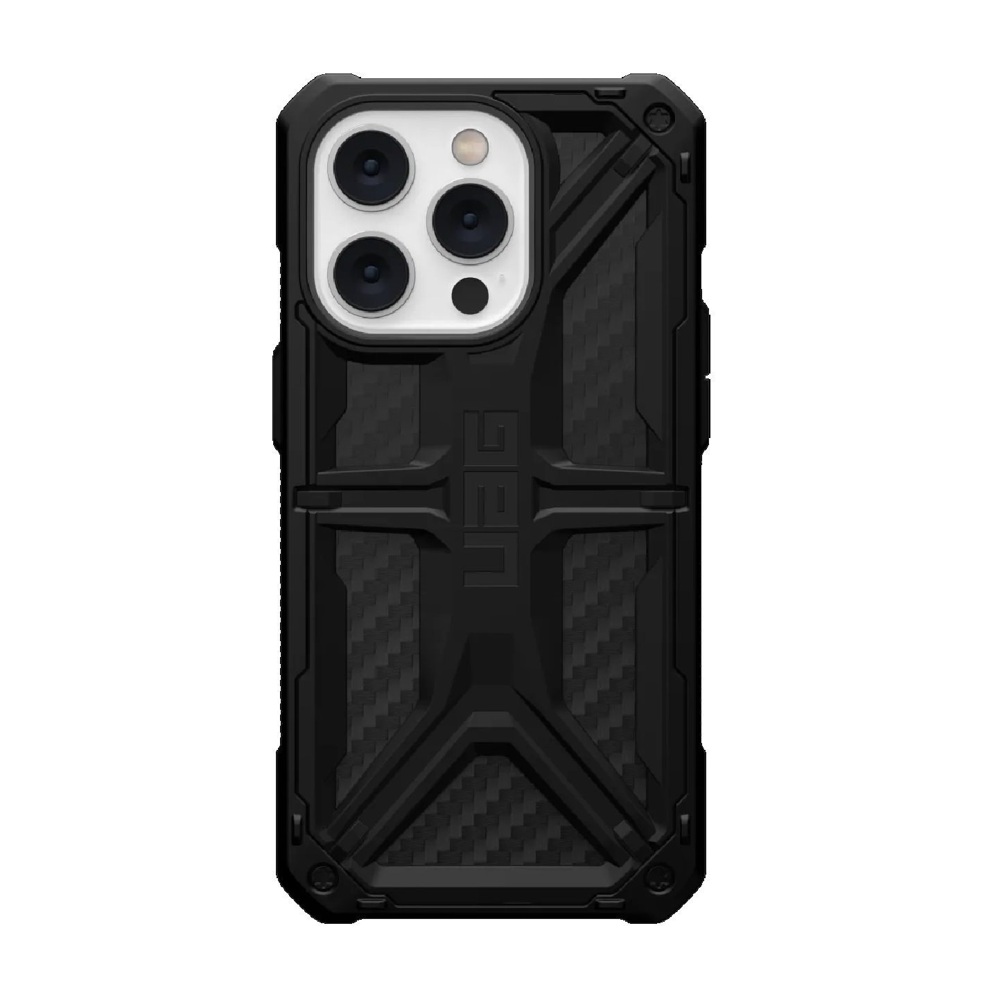 Uag Monarch iPhone 14 Pro Case - Carbon Fiber (114034114242), 20 FT. Drop Protection (6M), Tactical Grip, Raised Screen Surround